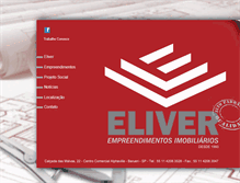 Tablet Screenshot of eliver.com.br